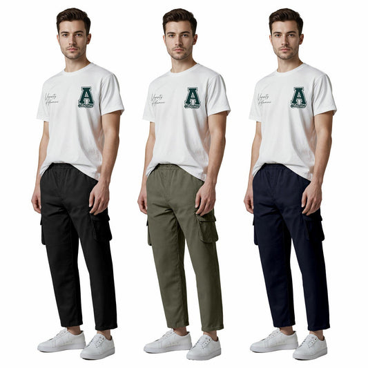 Aeropostale men's cargo joggers, main view