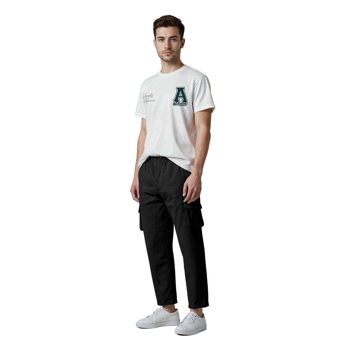 Aeropostale men's cargo joggers, view 2