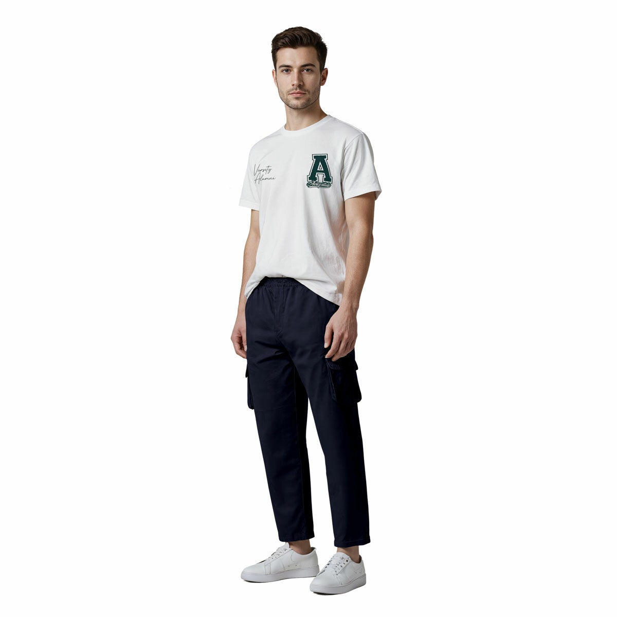 Aeropostale men's cargo joggers, view 4