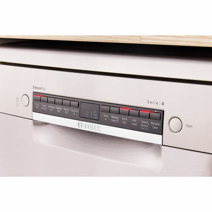 Bosch Series 4 SMS4EMI06G dishwasher inox, view 5