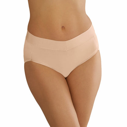 Carole Hochman women's seamless briefs five pack, view 4