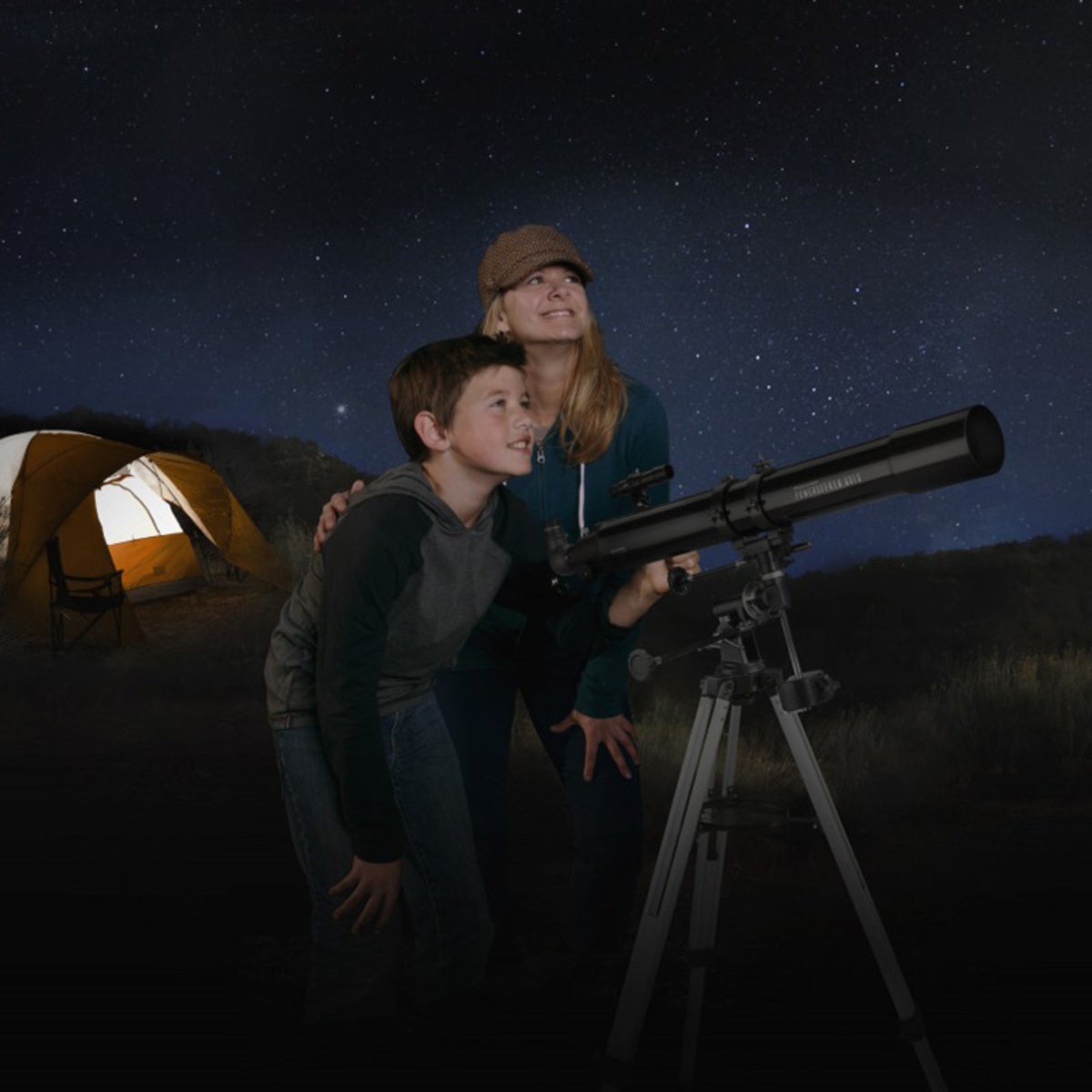 Celestron PowerSeeker 80EQ telescope, view 3