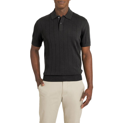 Chaps men's Ladson ribbed knit polo, view 5