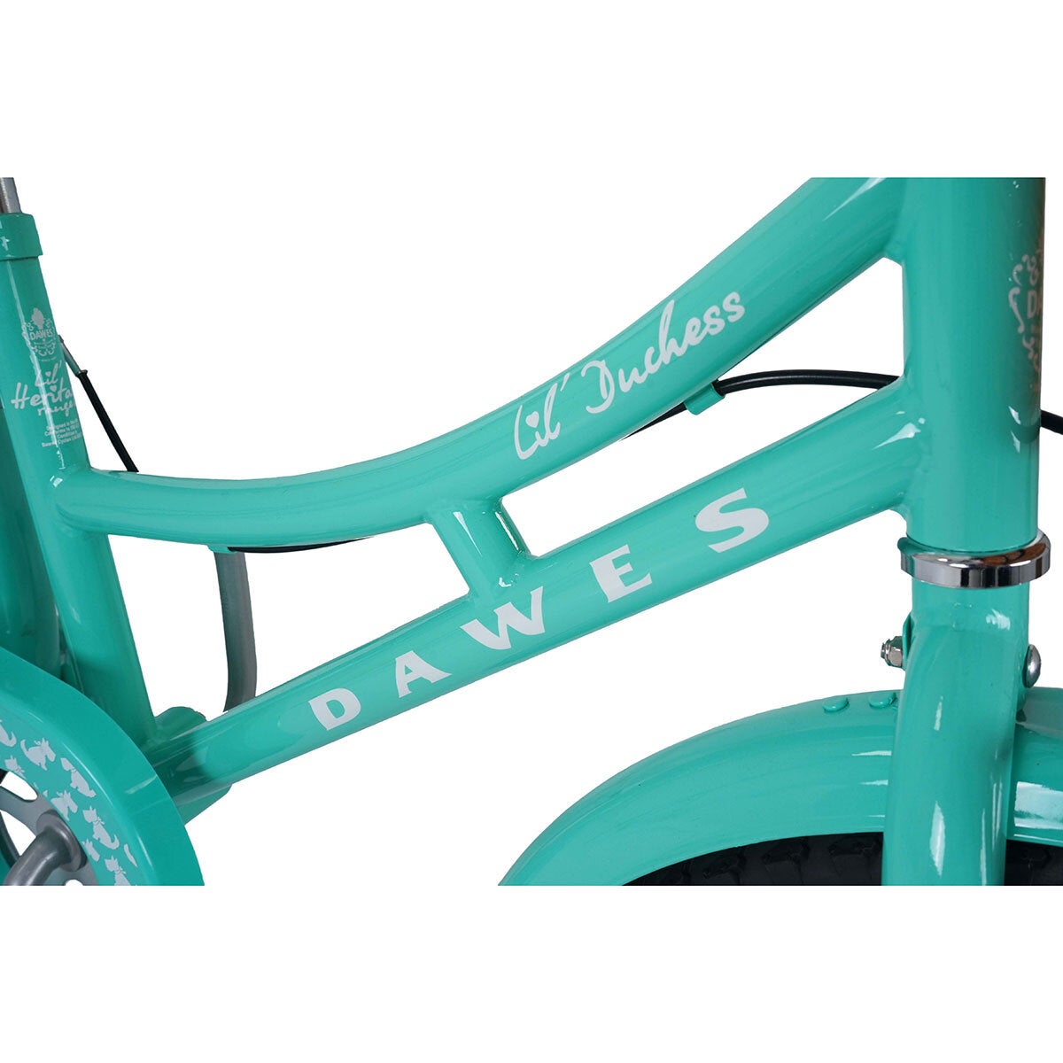 Dawes Lil Duchess junior bike turquoise, view 4