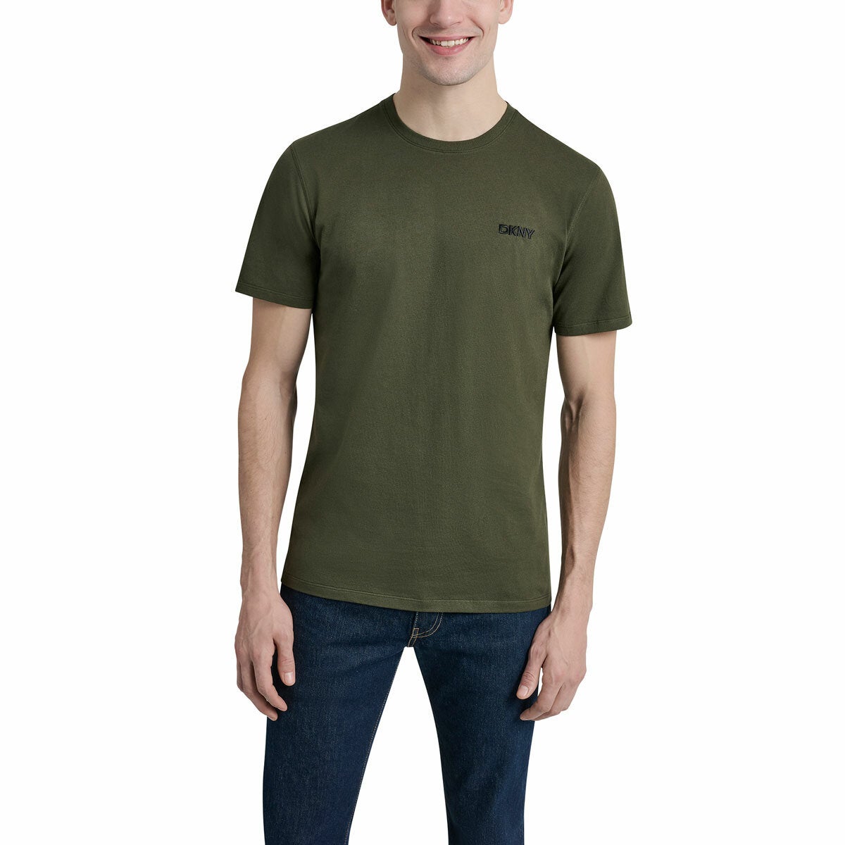 DKNY men's logo t-shirt, view 5