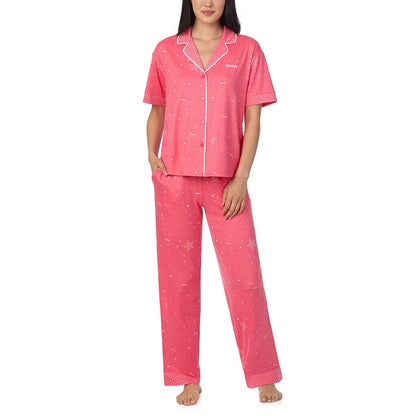DKNY women's 3 piece pyjama set, view 4