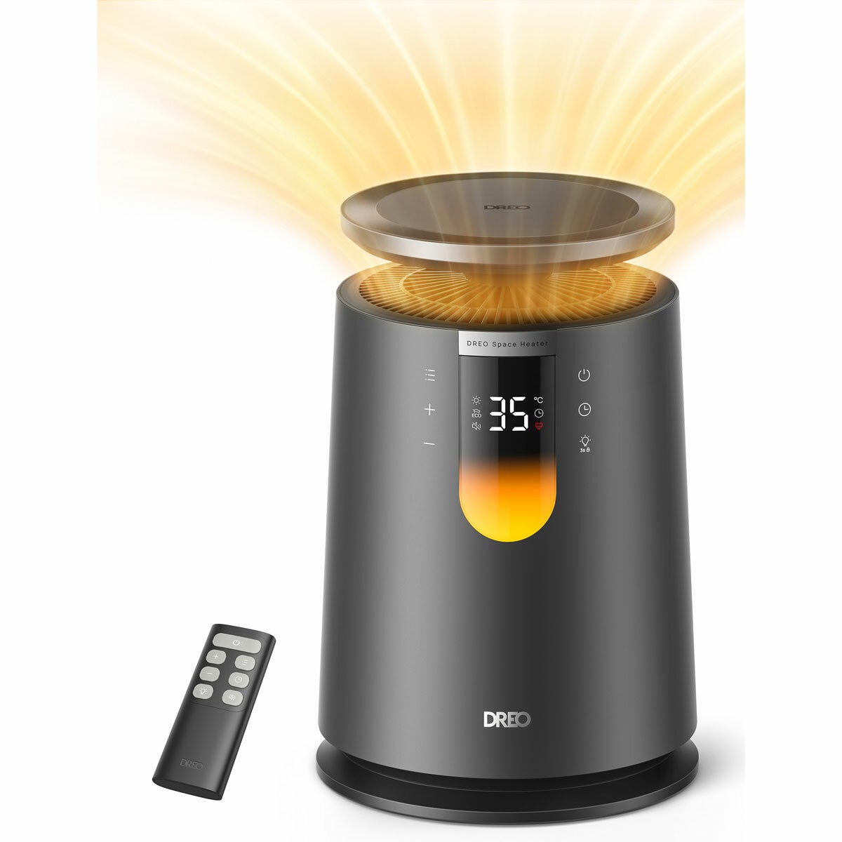 DREO 725 360 degree whole room heater, view 2