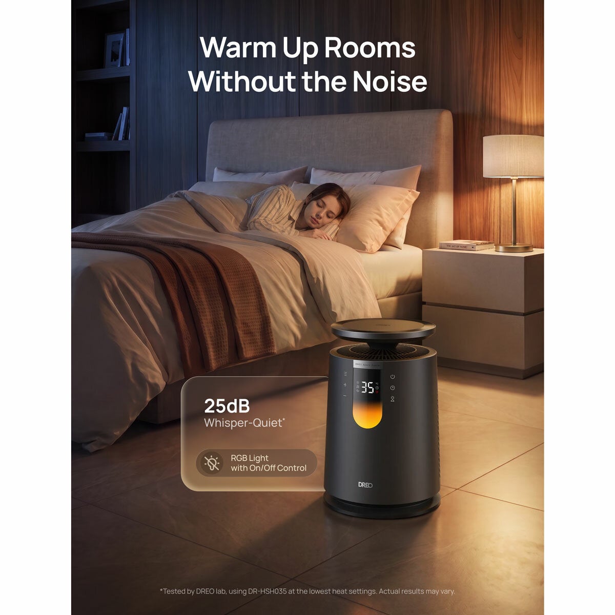 DREO 725 360 degree whole room heater, view 4