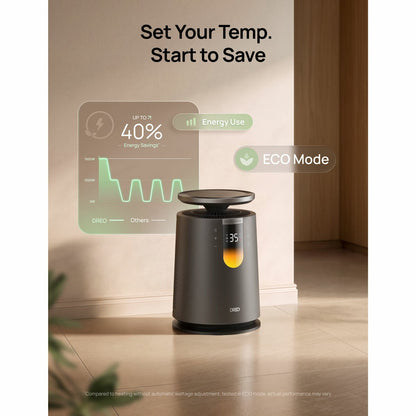 DREO 725 360 degree whole room heater, view 6