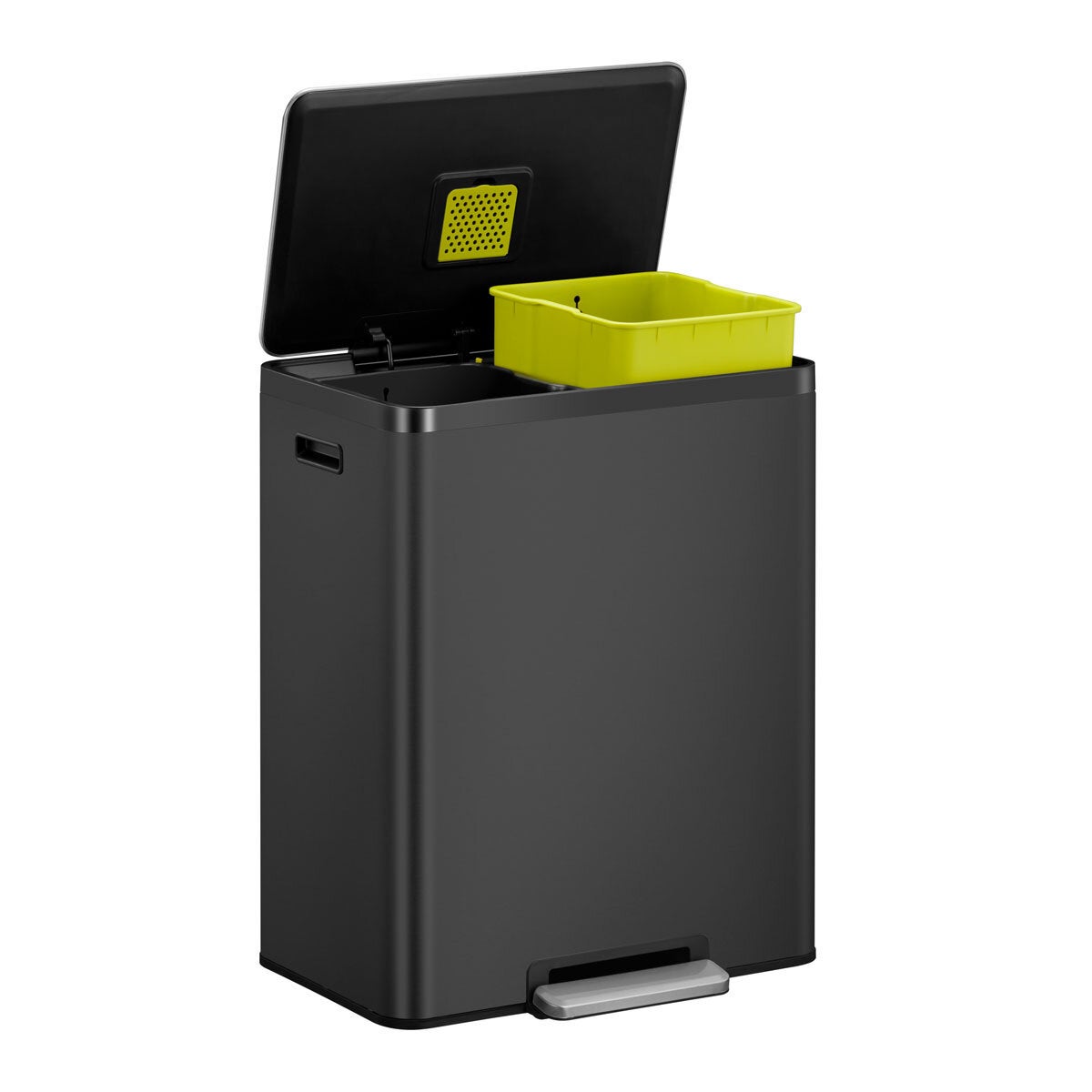 EKO Ecocasa II 60L recycling bin matte black, view 2