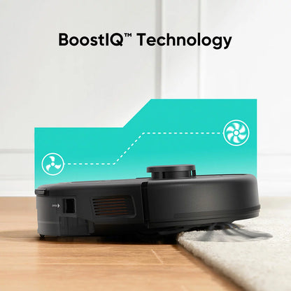 eufy L60 Hybrid Robot Vacuum and Mop with powerful suction and iPath Laser Navigation for smart automated floor cleaning.