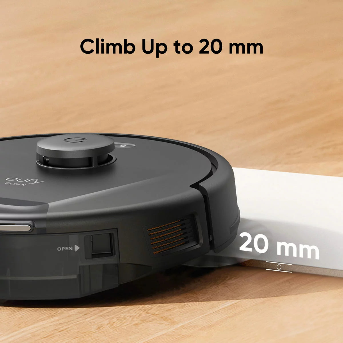 eufy L60 Hybrid Robot Vacuum and Mop with powerful suction and iPath Laser Navigation for smart automated floor cleaning.