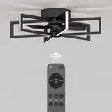Artika Swirl 26 Ceiling Fan Light with Remote Control | Energy-Efficient Dual Function