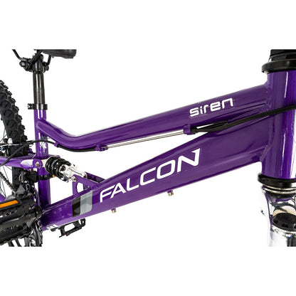 Falcon Siren 24 inch junior mountain bike purple, view 2