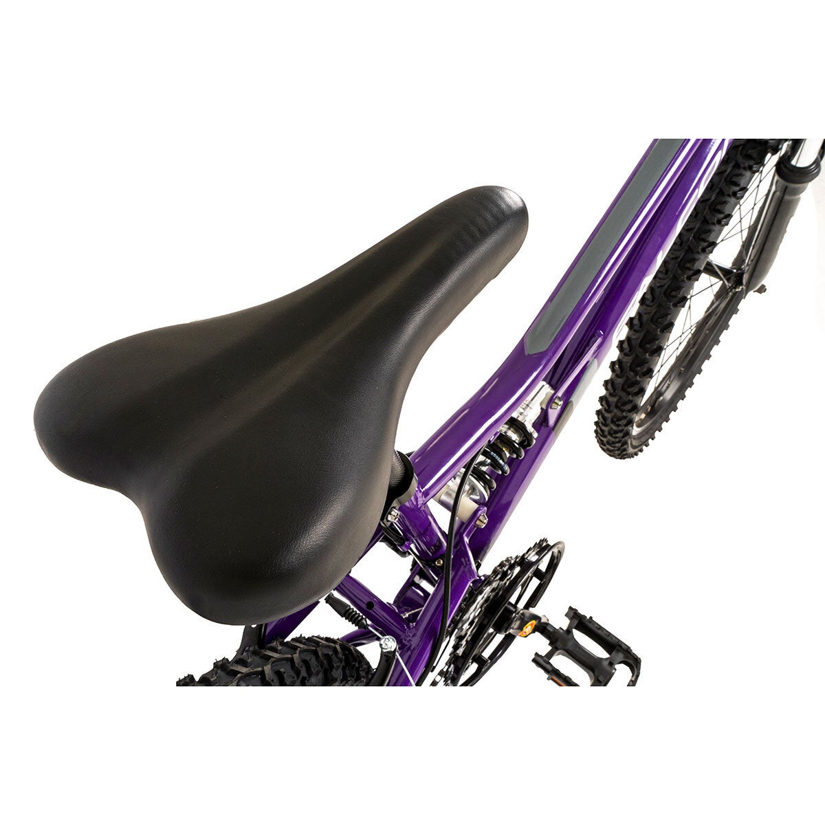 Falcon Siren 24 inch junior mountain bike purple, view 4