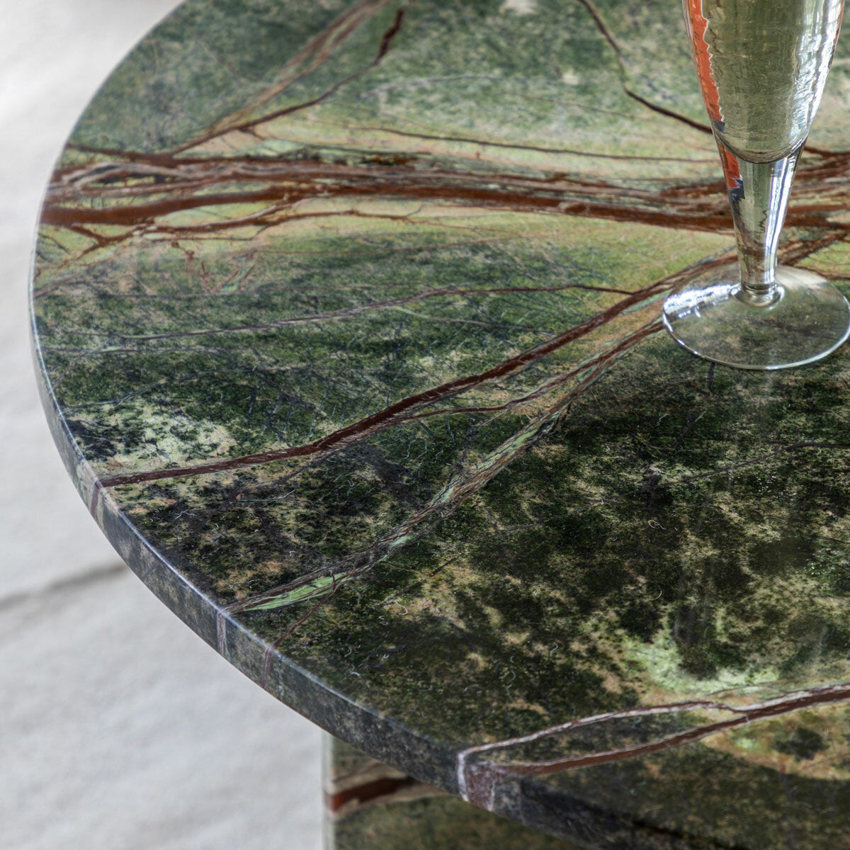 Gallery Amalfi Ember marble coffee table, view 3