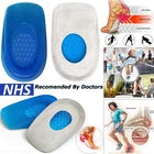 Gel heel inserts shoe pads for plantar fasciitis and foot pain relief support-1