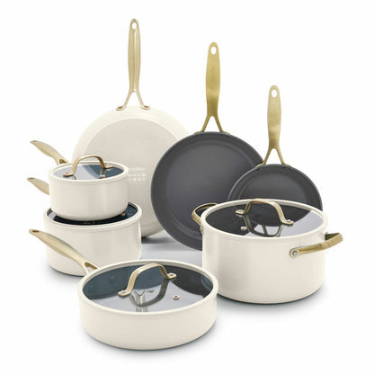 GreenPan Jewel Pro 15 piece ceramic cookware set, main view