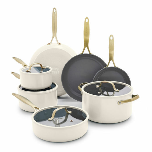 GreenPan Jewel Pro 15 piece ceramic cookware set, main view