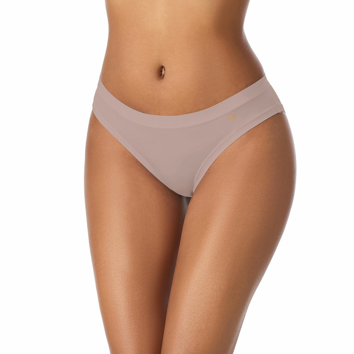 Halston ladies stretch bikini briefs 4 pack, view 4
