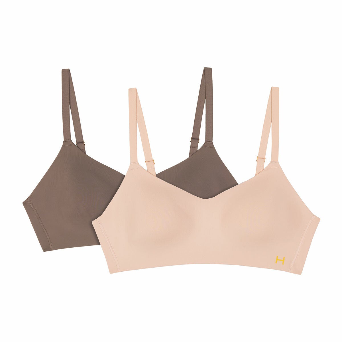 Halston women's Flex bra two pack, view 3