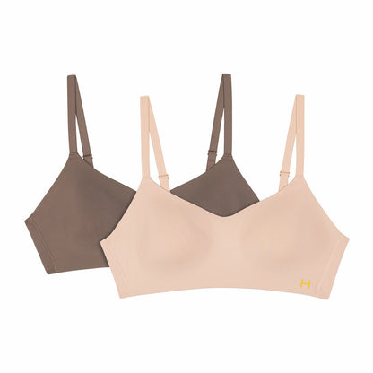 Halston women's Flex bra two pack, view 3