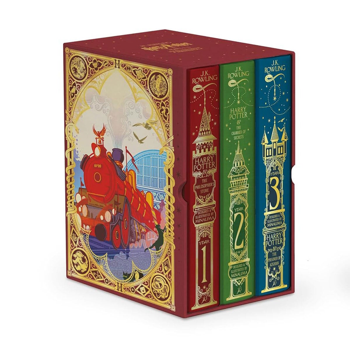 Harry Potter MinaLima Edition 3 book box set, main view