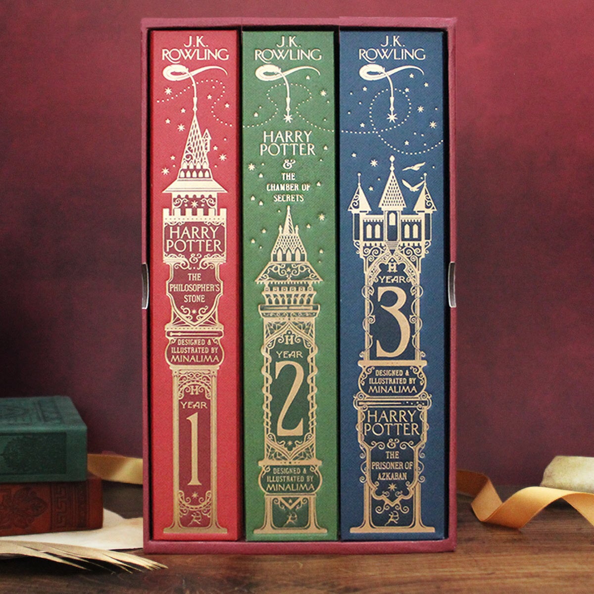 Harry Potter MinaLima Edition 3 book box set, view 3