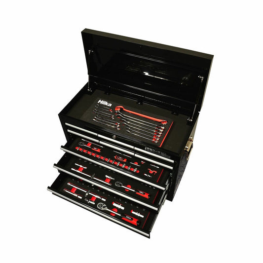 Hilka 156 piece EVA tool kit in 9-drawer chest, main view