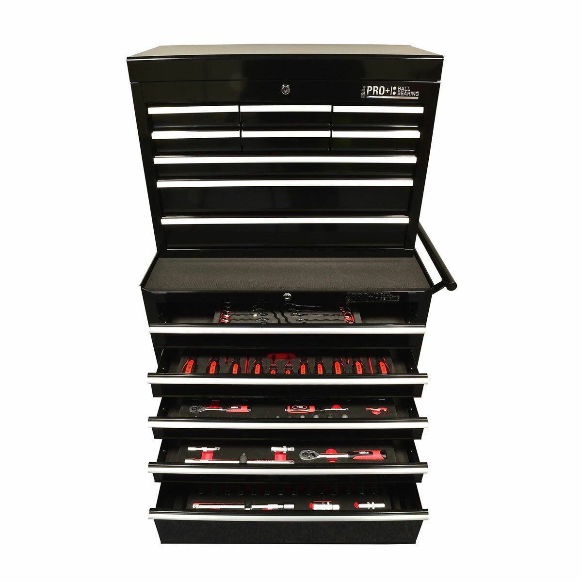 Hilka 186 piece EVA tool kit with chest and trolley, view 2