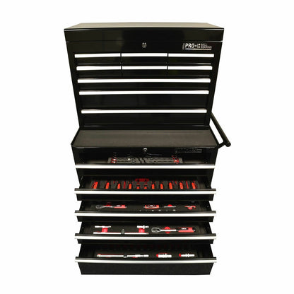 Hilka 186 piece EVA tool kit with chest and trolley, view 2