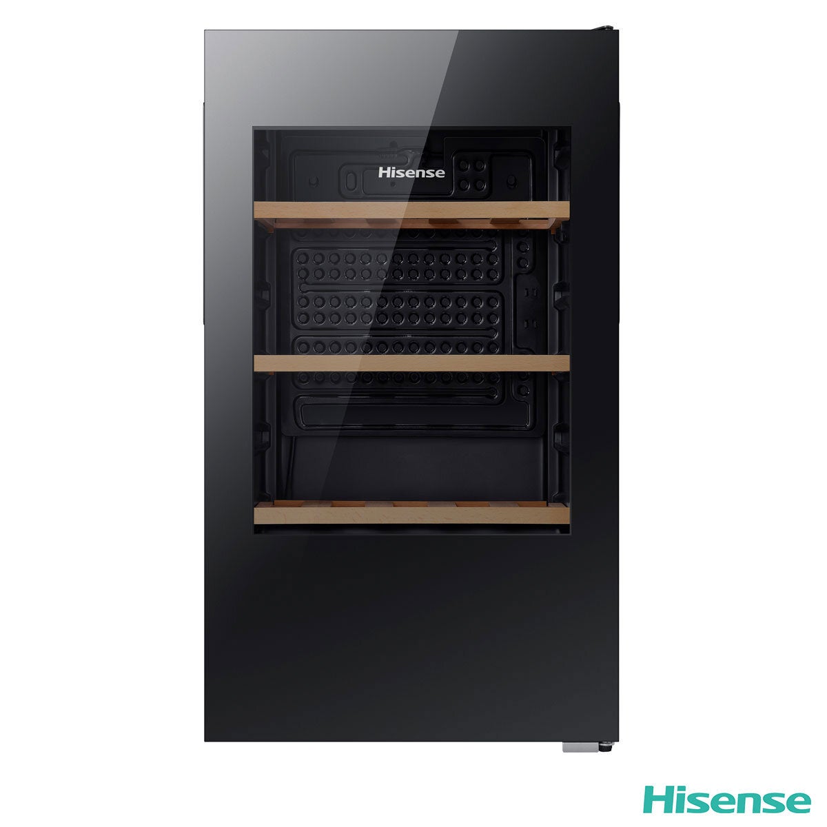 Hisense RW12D4NWG0 30 bottle cooler black, main view