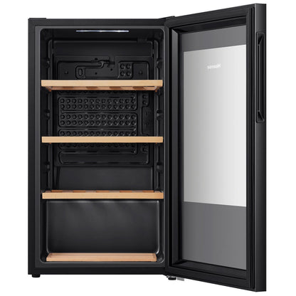 Hisense RW12D4NWG0 30 bottle cooler black, view 4