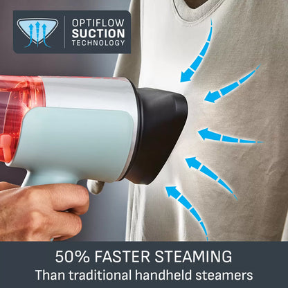 Tefal DT9814G0 AeroSteam Garment Steamer | Fast Wrinkle Removal | Busy Professionals & Home Use