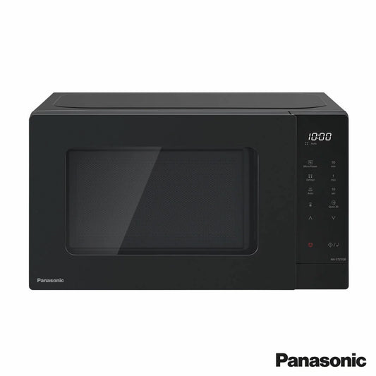 Panasonic 20L Solo Microwave NN-ST22QBBPQ | Fast Everyday Cooking | Small Kitchens & Busy Households