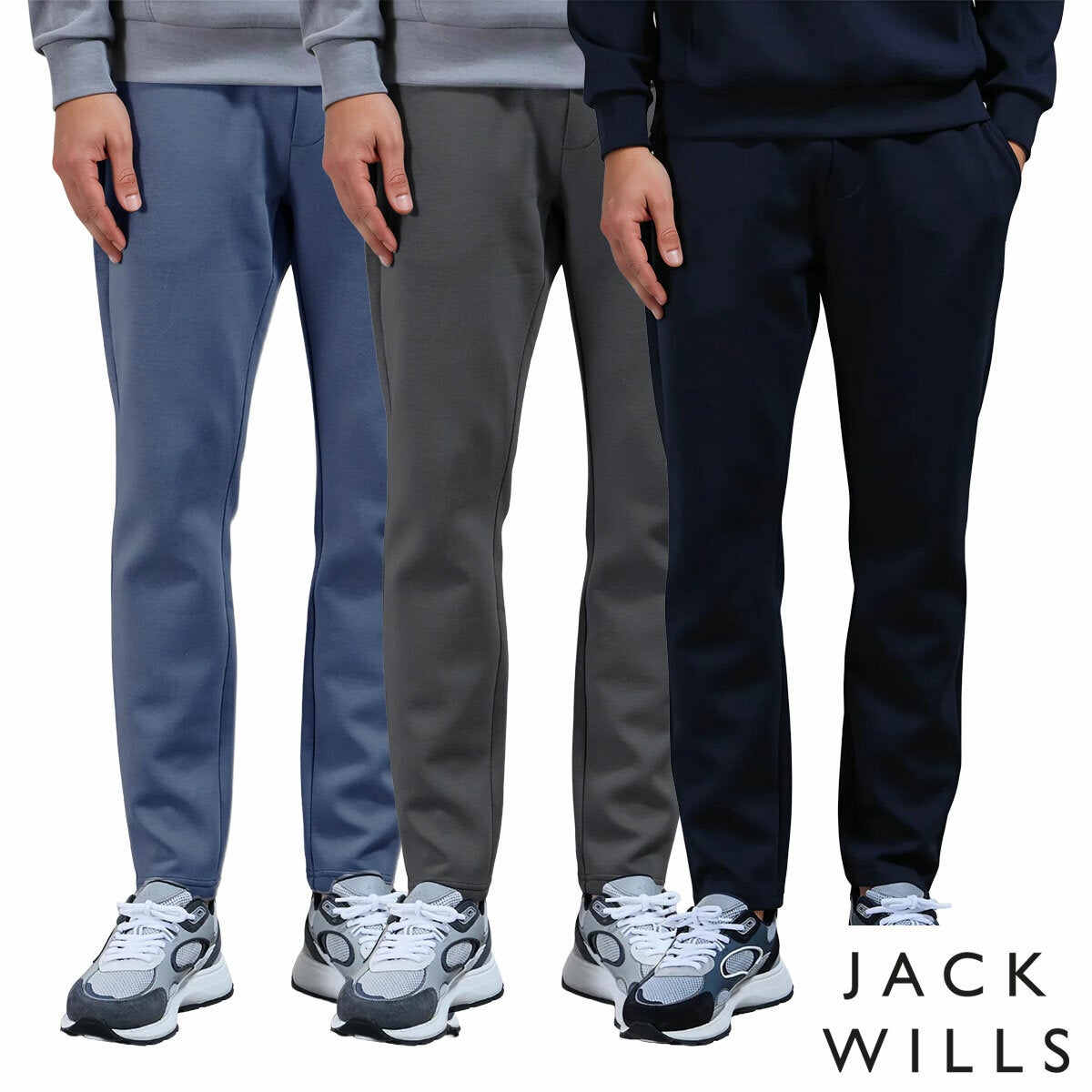 Jack Wills men's interlock joggers, main view