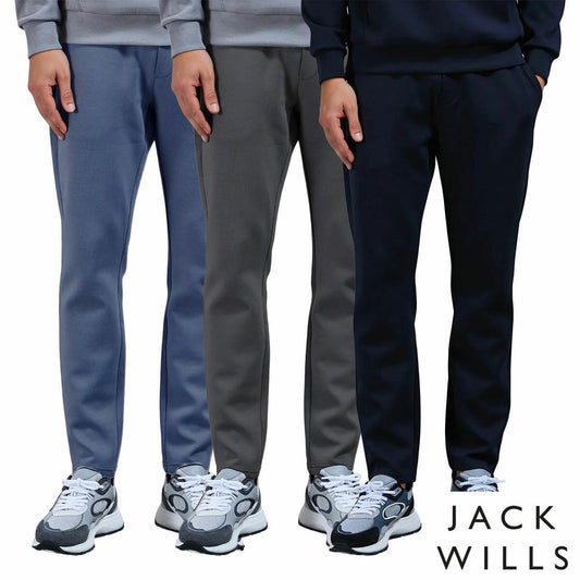 Jack Wills men's interlock joggers, main view
