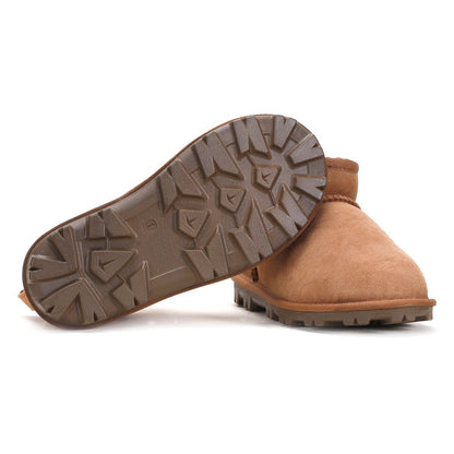 Kirkland Signature kids shearling ankle boots, view 4