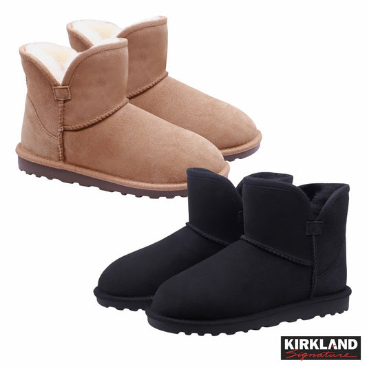 Kirkland Signature kids shearling boots, main view