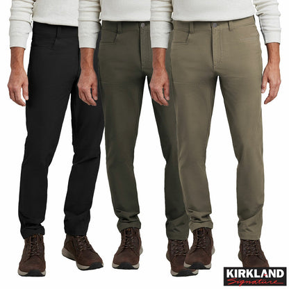 Kirkland Signature men's stretch tech trousers, main view