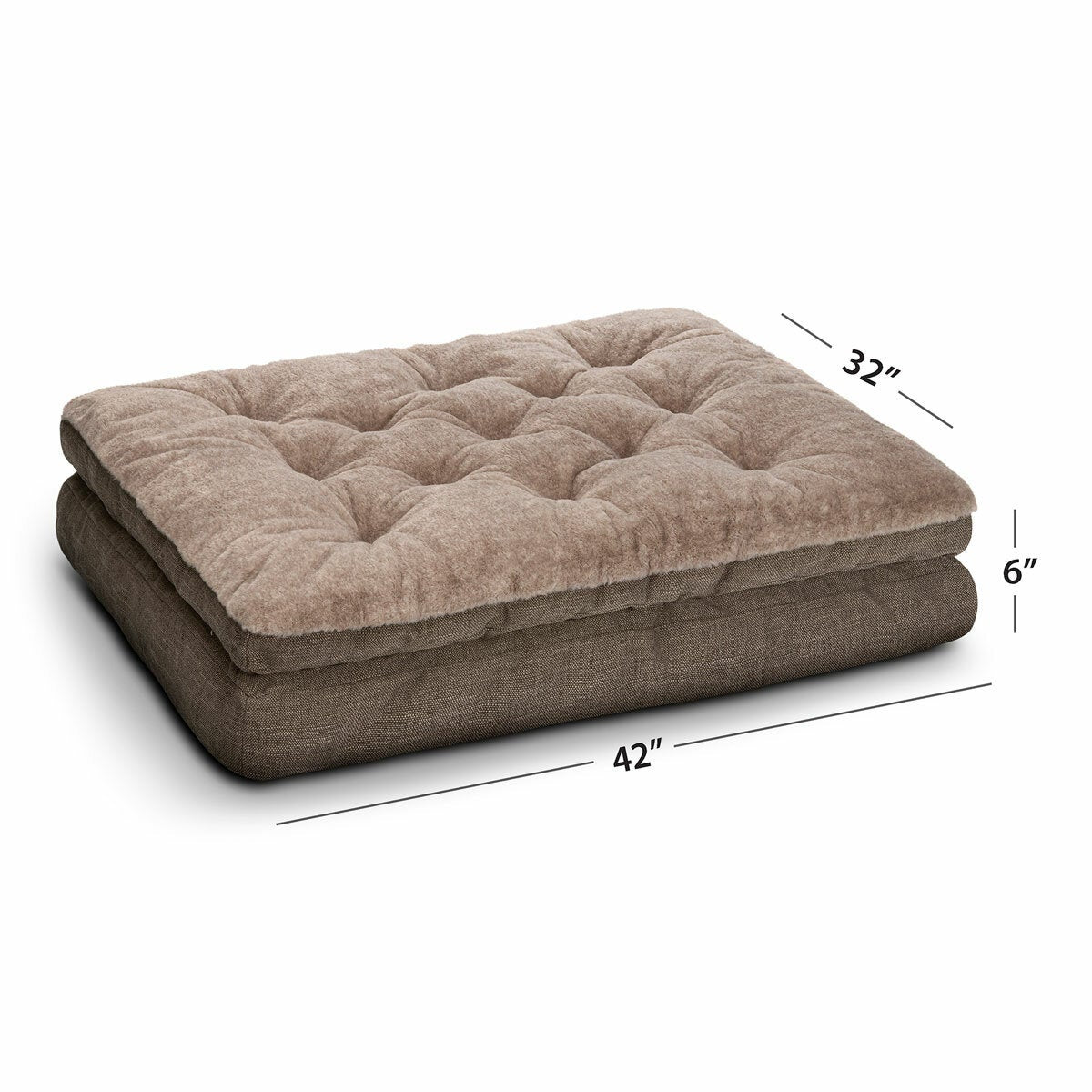 Kirkland Signature pillow top gusseted pet bed, view 3