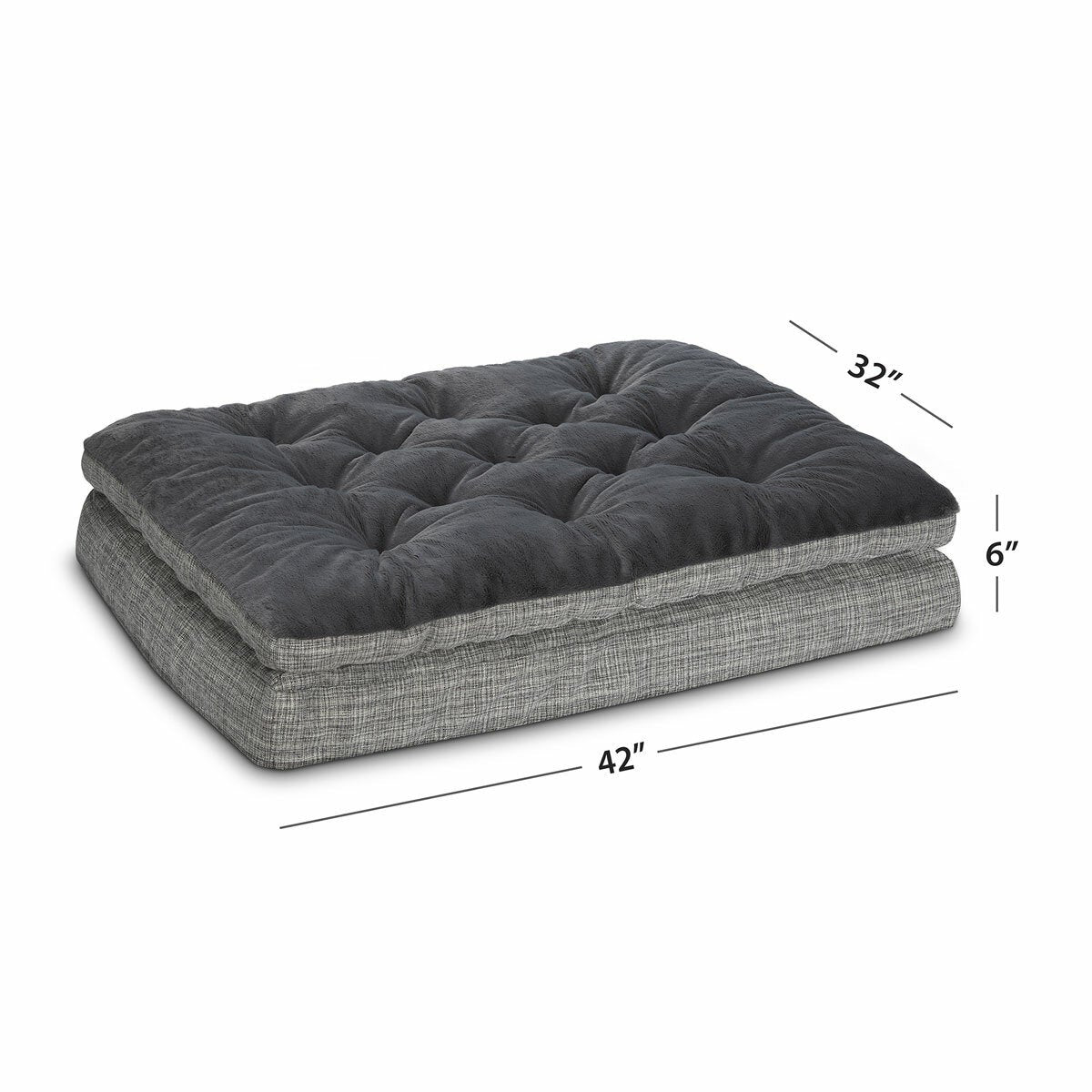 Kirkland Signature pillow top gusseted pet bed, view 4