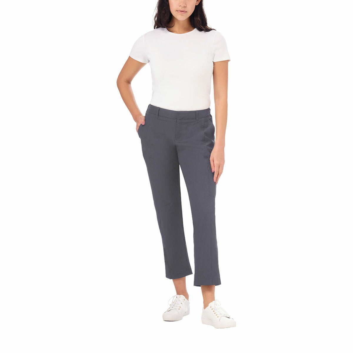 Kirkland Signature women's travel trousers, view 2