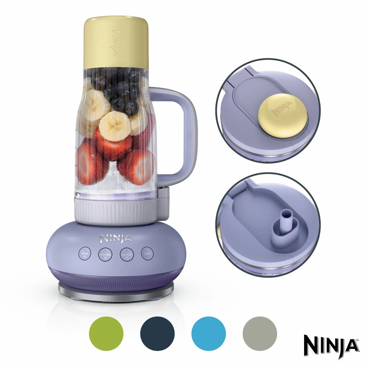 Ninja BlendBoss Tumbler Blender in 5 Colours | Portable Smoothie Blending | Active Lifestyles