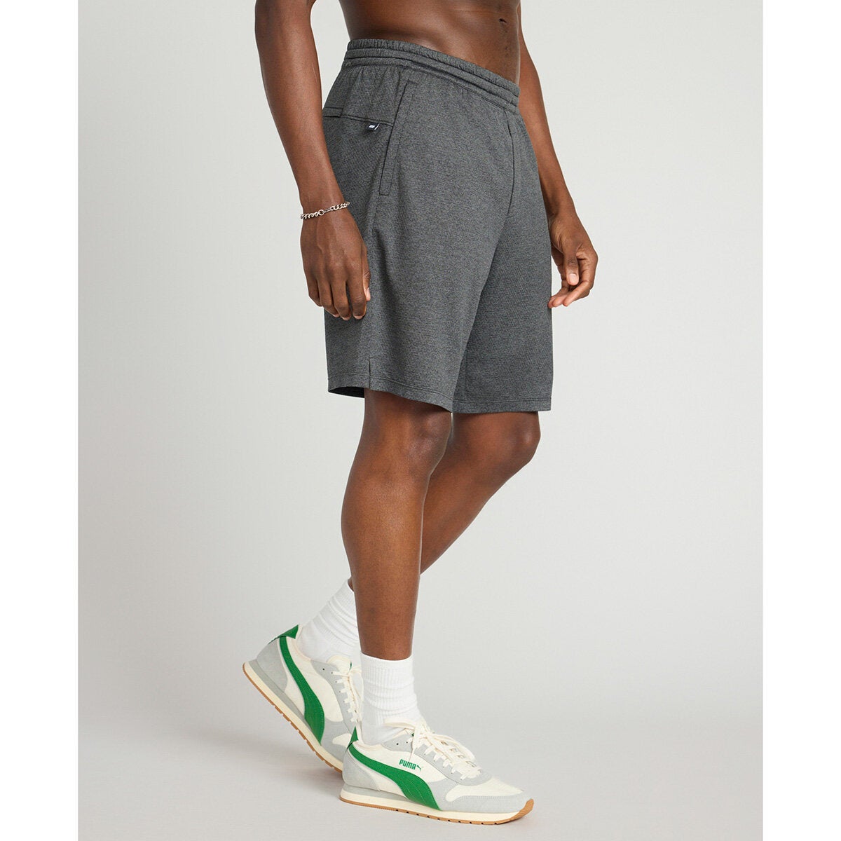 Mondetta men's active double-knit shorts, view 2