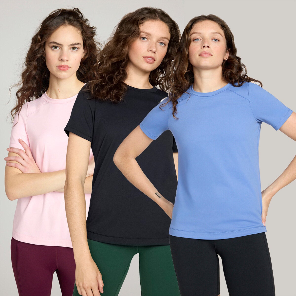 Mondetta women's short sleeve active tee, main view