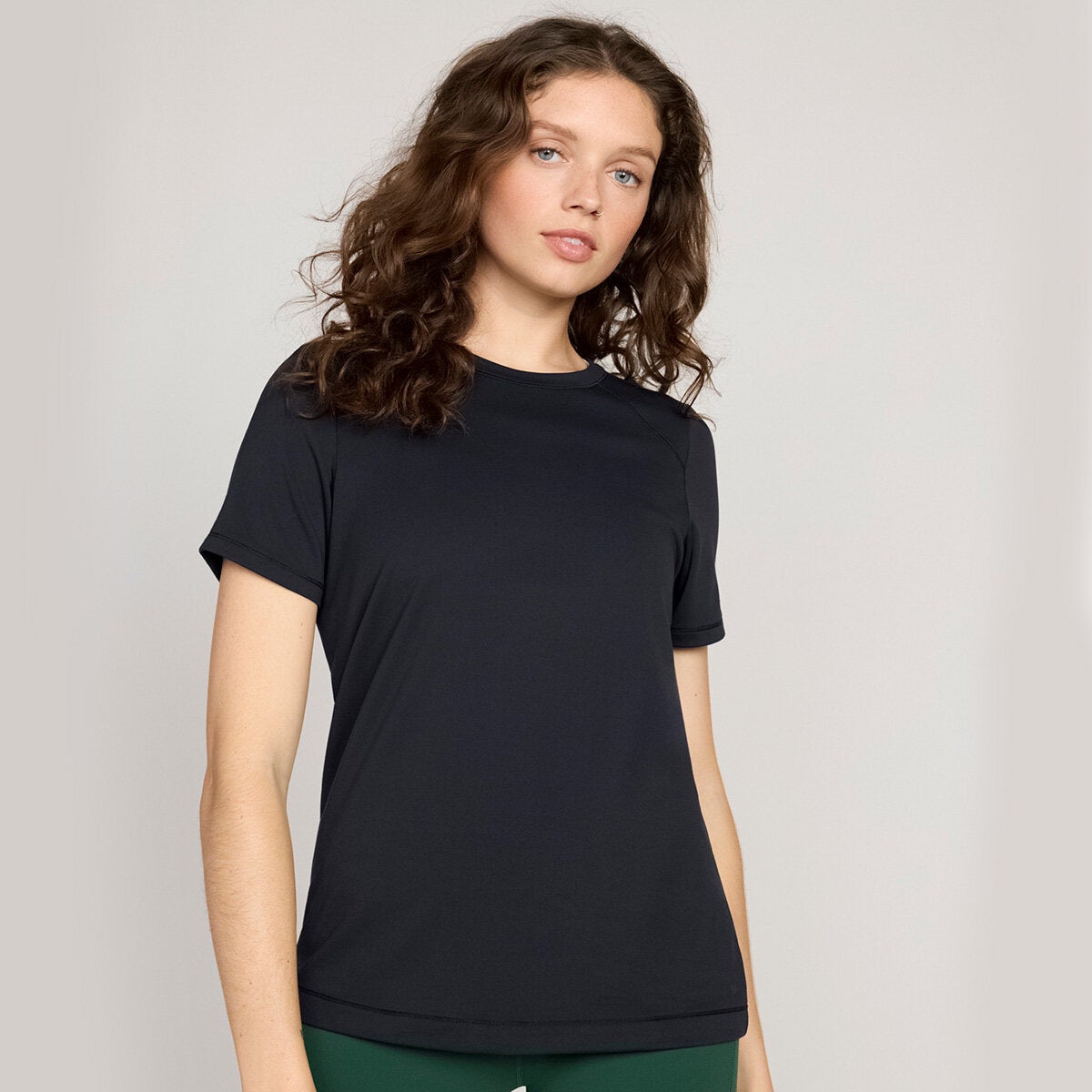 Mondetta women's short sleeve active tee, view 2
