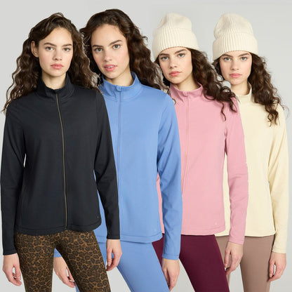 Mondetta women's ultra soft yoga jacket, main view