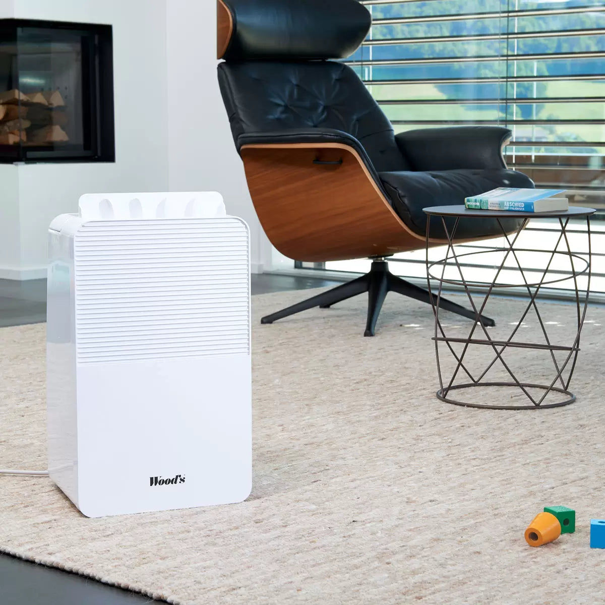Wood's 10L Dehumidifier MDK11 | Removes Excess Moisture Efficiently | Small to Medium Rooms up to 50m²
