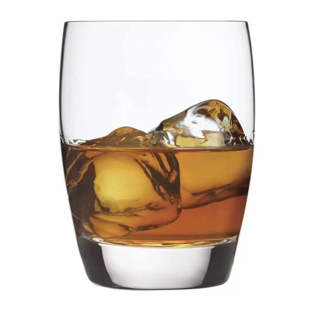 Luigi Bormioli Michelangelo D.O.F Glasses 345ml 8 Pack | Premium Italian Crystal Durability | Ideal for Home Bars & Whiskey Lovers